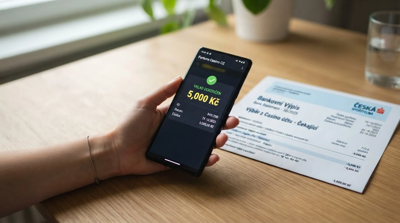iPhone s potvrzením vkladu přes Apple Pay
