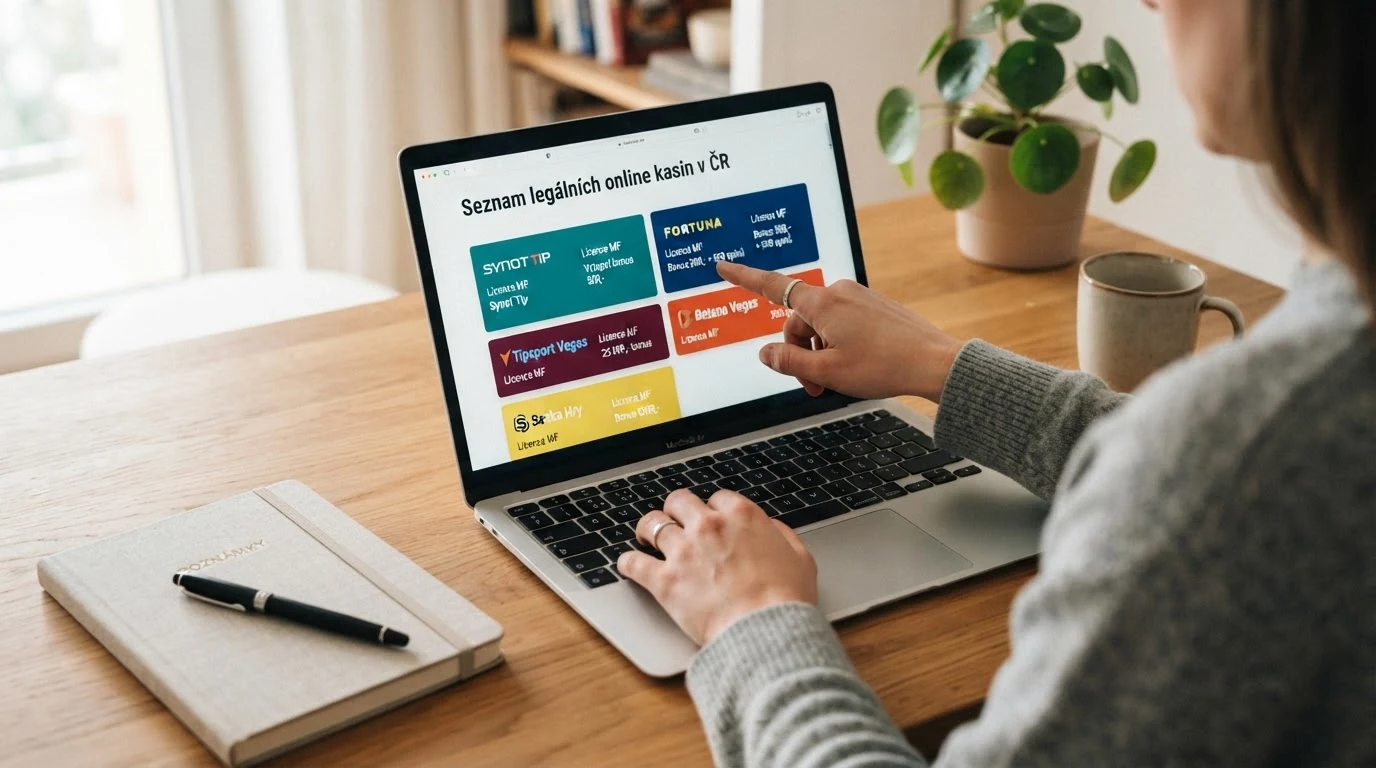 Přehled log a náhledů legálních online casin s licencí MF ČR pro hraní automatů zdarma