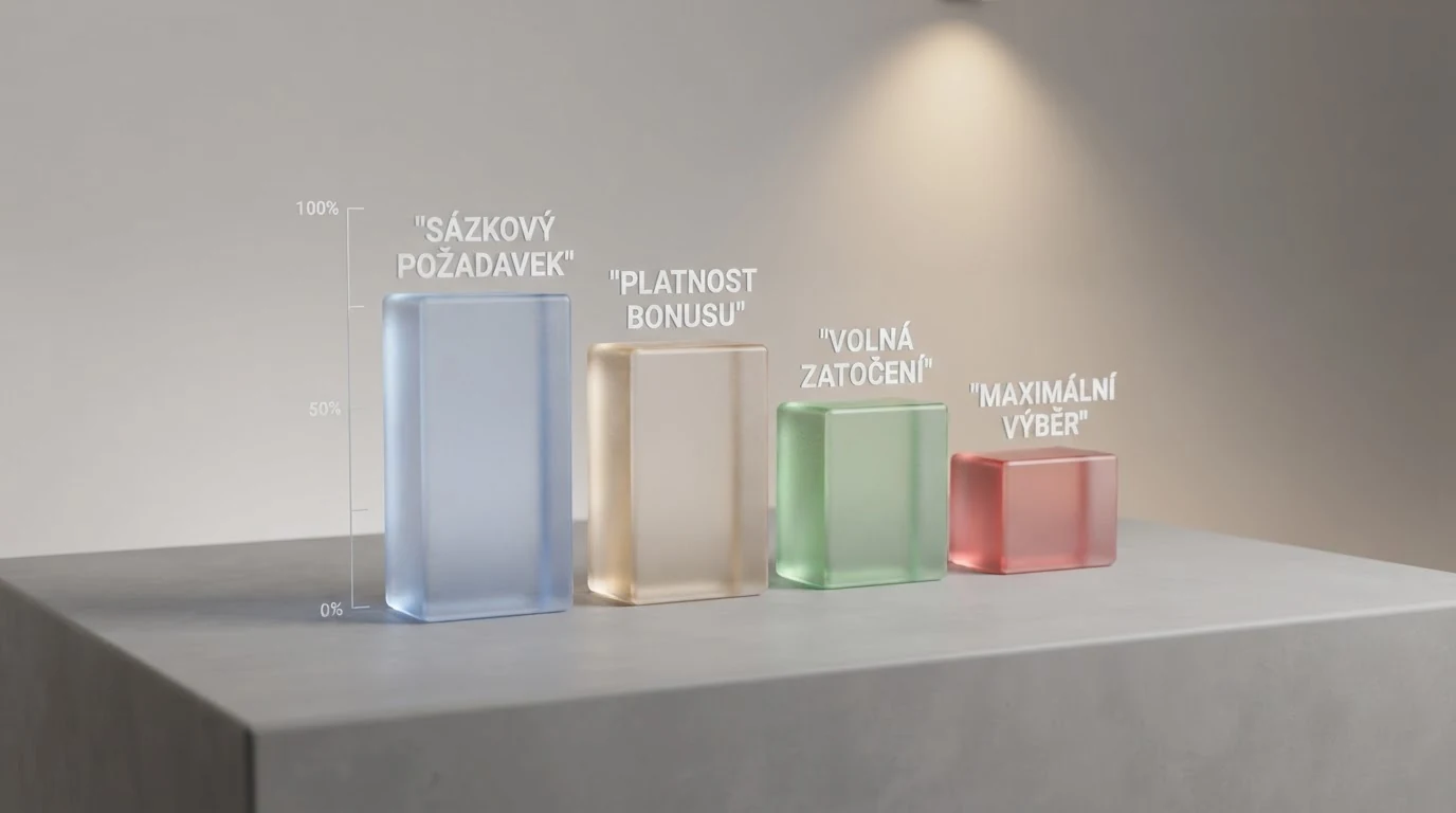 Srovnávací tabulka krypto kasin s vyznačenými rozdíly v uvítacích bonusech, sázkových požadavcích a licenčním statusu